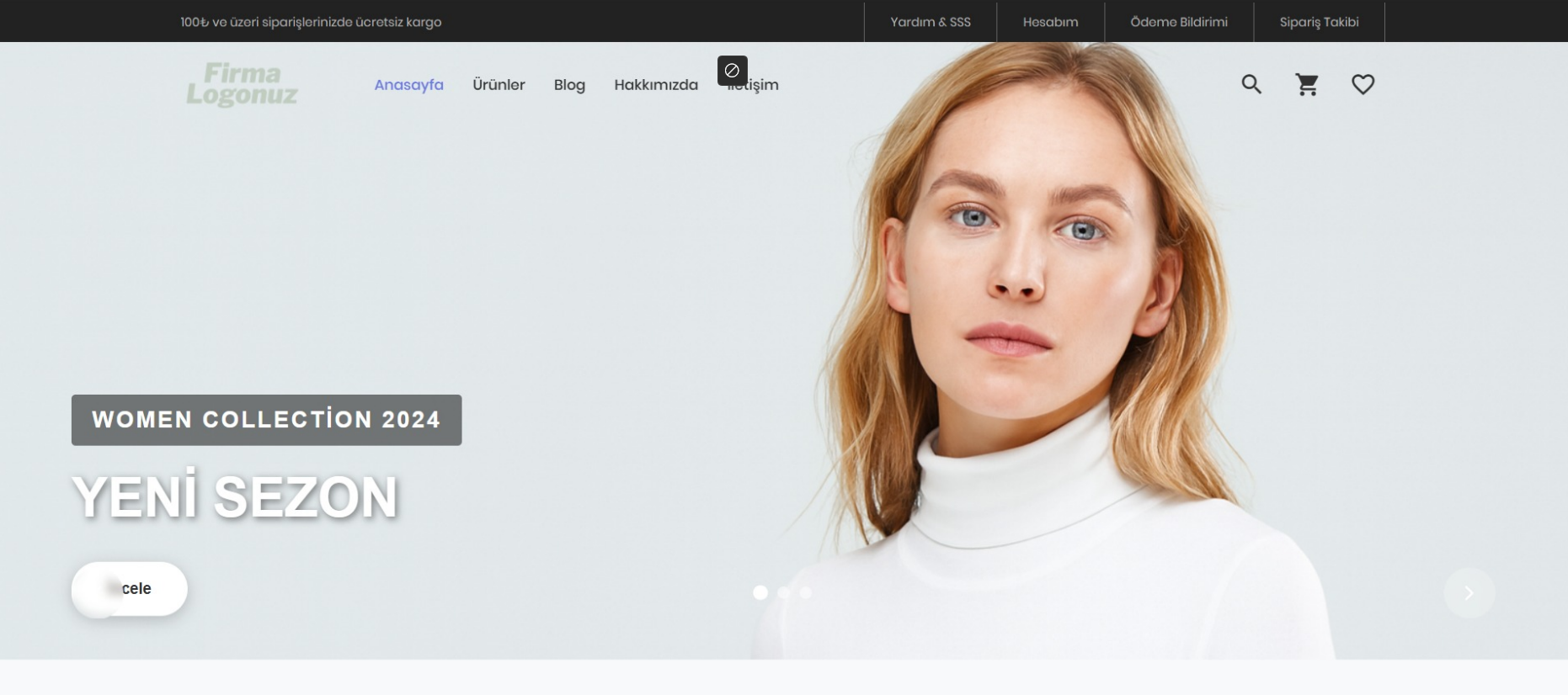 Liva E-Ticaret Teması