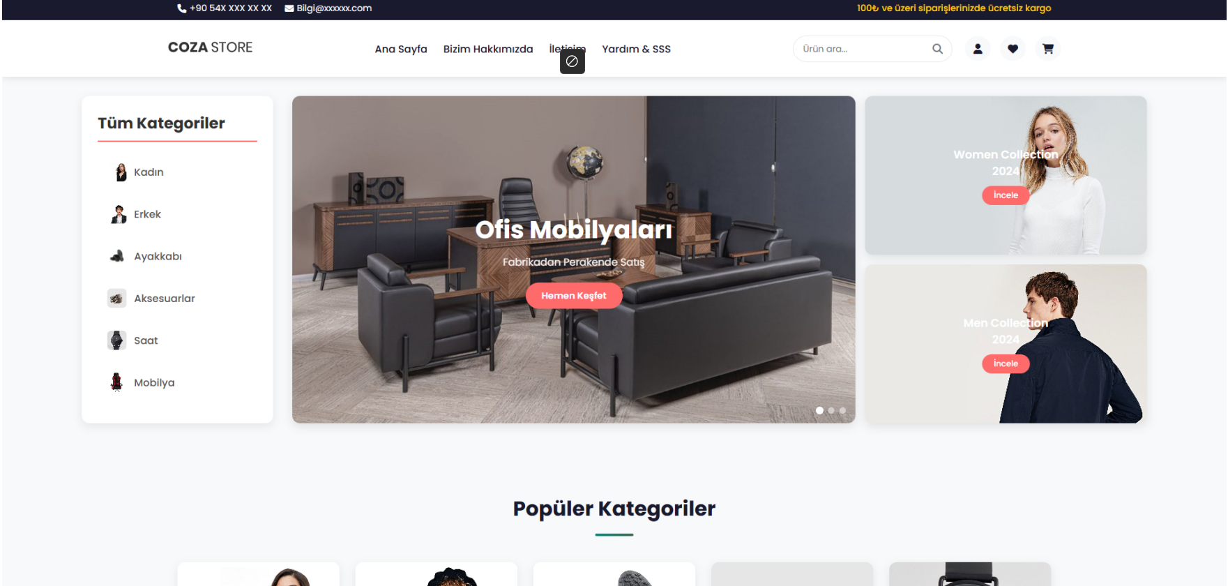 Sofa Grid E-Ticaret Teması