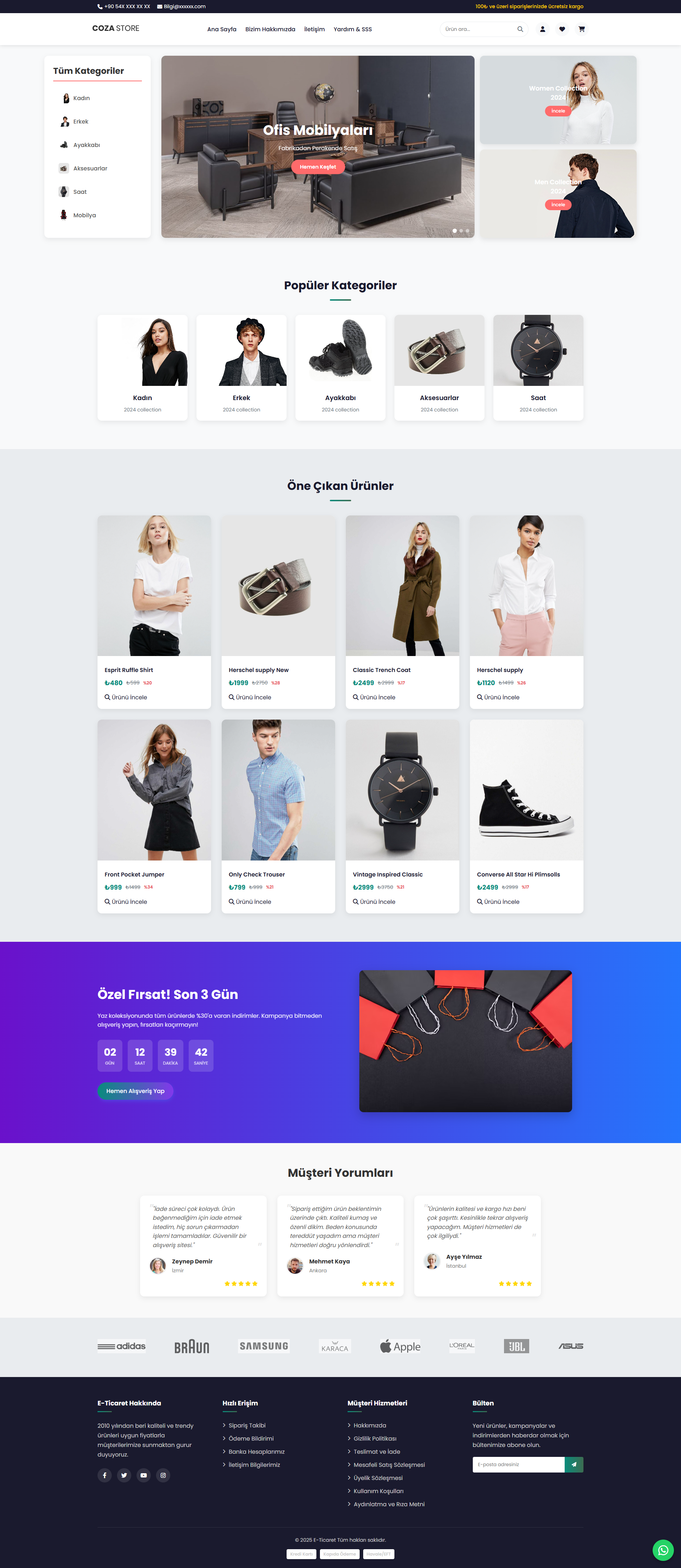 Sofa Grid E-Ticaret Teması